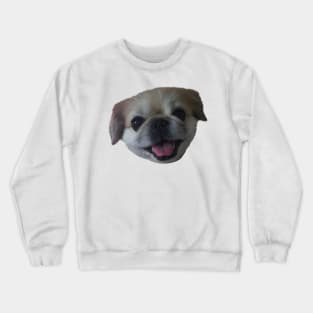 Lucy fur Real - pekingese dog Crewneck Sweatshirt